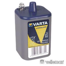 Pilha Zinco-Carvão 4r25 6v 8100ma Velleman