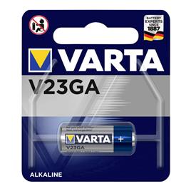 PILHA BOTÃO ALCALINA 23A 12V VARTA PARA COMANDO A DISTANCIA (BLISTER 1 PILHA)