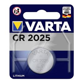 PILHA BOTÃO LITIO CR2025 3V VARTA