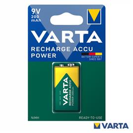 Bateria Recarregavel Ni-Mh 6HR61 9V 200mA VARTA