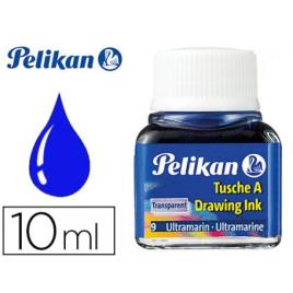 Tinta Da China Pelikan Frasco 10ml Azul Ultramar