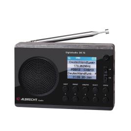 DAB rádio digital e 70 FM  DR 220 tela colorida / bateria Código 27370