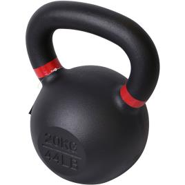 Ferro Fundido Kettlebell 20 Kg 20 kg Black
