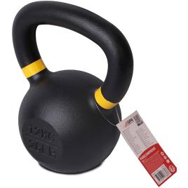 Ferro Fundido Kettlebell 12 Kg 12 kg Black
