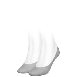 Puma Meias Footie 2 Pares EU 35-38 Grey Melange