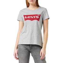 Levi´s ® Camiseta De Manga Curta The Perfect XL Core Batwing T2 Starstruck Heather Grey
