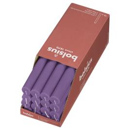 Velas de mesa Shine 16 pcs 27 cm violeta vibrante