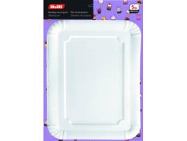 Conjunto 60 Tabuleiros  Bolos (0,1x29x38 cm - 60 Und)