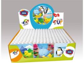 Blocos de Construção  Puzzle Up Expositor de animais aquáticos - 18 puzzles de 8 peças (Idade Mínima: 3 anos - 32 peças)