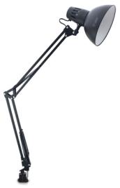 Candeeiro Flexível de Secretária t/ Arquitecto (Preto) - 