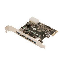 Controlador Mini-Pcie Pcie 4xusb3.0 Logilink