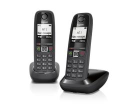 Telefono Fijo  AS405 DUO Inalambrico Negro