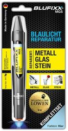 Kit Cola Reparadora Metal, Vidro e Pedra c/ Luz UV em 3-10 Segundos (MGS) Transparente 5g - 