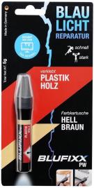 Recarga de Cola Reparadora Plástico e Madeira (PW) Castanho Claro 5g - 