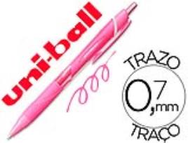 Caneta Uni-Ball Roller Jetstream Sxn157C Retratil 0,7mm Cor Rosa