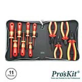 Mala Ferramentas Profissional 11 Peças Isoladas Proskit