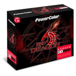 Powercolor Placa Gráfica Radeon Red Dragon Rx 550 4gb Gddr5 One Size Black