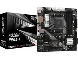 ASROCK - A320M Pro 4-F - micro ATX - Socket AM4