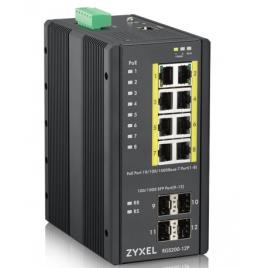 SWITCH INDUSTRIAL 12P POE MANAGED
