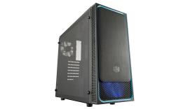 Caixa ATX MasterBox E500L (Preto / Azul) - 