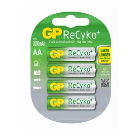 PILHA RECARREGÁVEL RECYKO+ AA R6 2000mAh (BLISTER 4 PILAS) 