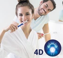 Pack 2x Escova de Dentes 4D - INNOVAGOODS