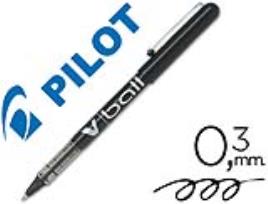 Marcador Pilot Roller V-Ball Preto 0.5 mm