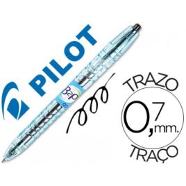 Esferográfica  Gel B2P Preta 10 Unidades