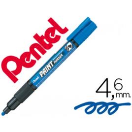 Marcador Mmp20 Paint Pentel Vidro e Plástico Azul 12 Unidades