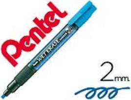 Marcador Pentel Smw26 Wet Erase Azul