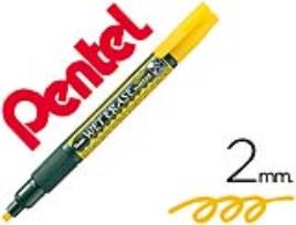 Marcador Pentel Smw26 Wet Erase Amarelo