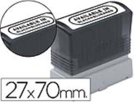 Etiquetas p/ Carimbos Brother 27X70