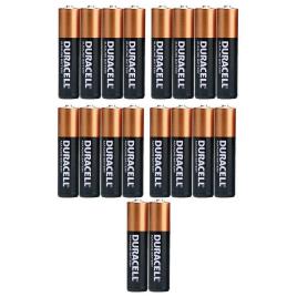 Duracell Bateria Alcalina Aa 18 Unidades One Size Black / Brown