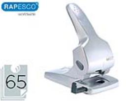 Furador Rapesco Zero 65 Plata 2 Furos Grande Capacidade 65 Folhas