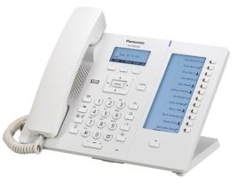 Telefone Digital c/ Fios KX-HDV230NE Branco - 