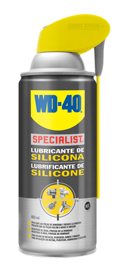 Spray Lubrificante de Silicone Dupla Acção 400ml (SPECIALIST) - WD-40