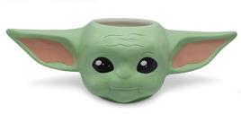 Caneca 3D Mandaloriano Yoda de Star Wars - PYRAMID