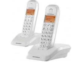 Telefone sem fios  S1202 (2 pcs) - Branco
