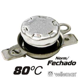 Protector De Circuito Térmico N/Fechado 80ºc Velleman