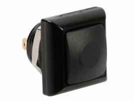 Pulsador OFF-(ON) SPST 1P (Preto) - 