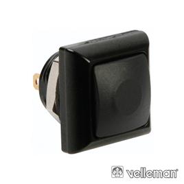 Interruptor Pressão Miniatura 1p Spst Off-(On) Preto