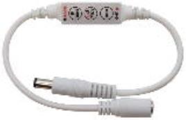 Regulador Fluxo Luminoso Mini (Dimmer) p/ Fita LEDs 12/24V - VELLEMAN
