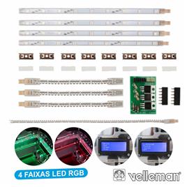 FAIXAS LED RGB P IMPRESSORA 3D K8400 VELLEMAN