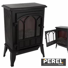 LAREIRA ELÉTRICA 2000W C/ EFEITO FOGO TERMOSTATO PEREL