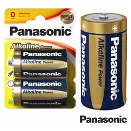 PILHA ALCALINA LR20/D 1.5V 2X BLISTER PANASONIC