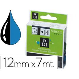 Fita DYMO D1 LabelManager - LabelPoint 12mmx7mts Azul-Preta 45016