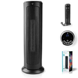 Aquecedor Inteligente Torre WIFI 2000W Preto