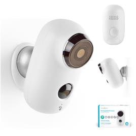 Câmara IP c/ Sensor de Movimentos PIR 6000mAh NEDIS