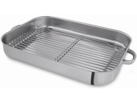 Tabuleiro Silampos com asas e grelha Europa 36x27cm