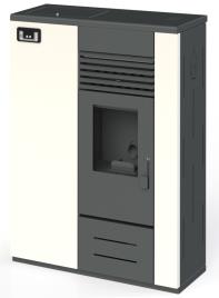 Salamandra Stella 10kW Branco - ALPIS